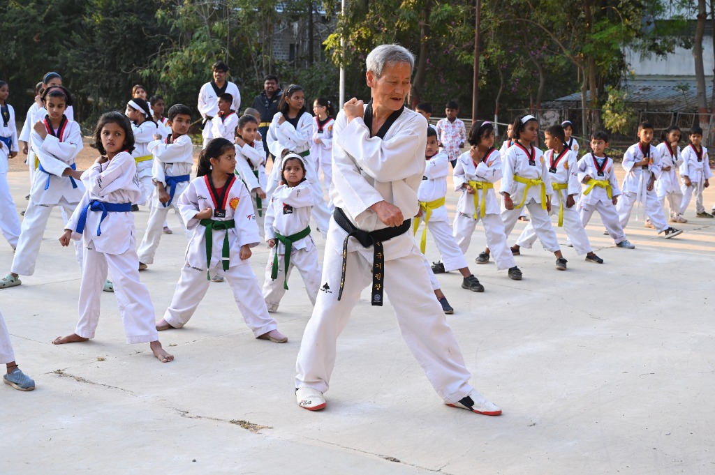 Korean Master Synchronized Form Training